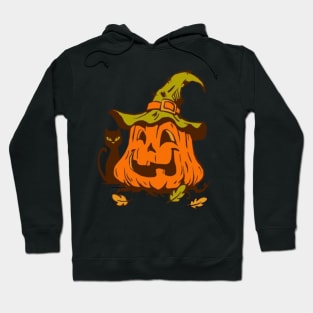 Halloween scary evil pumpkin funny pumpkin head Hoodie